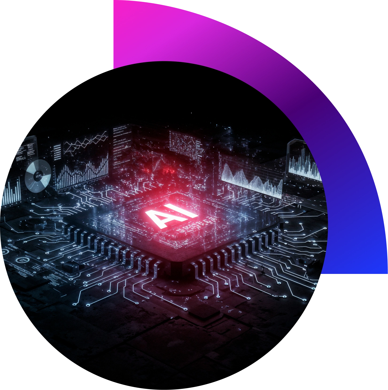“Developer integrating AI module into existing web application code software AI integration concept”