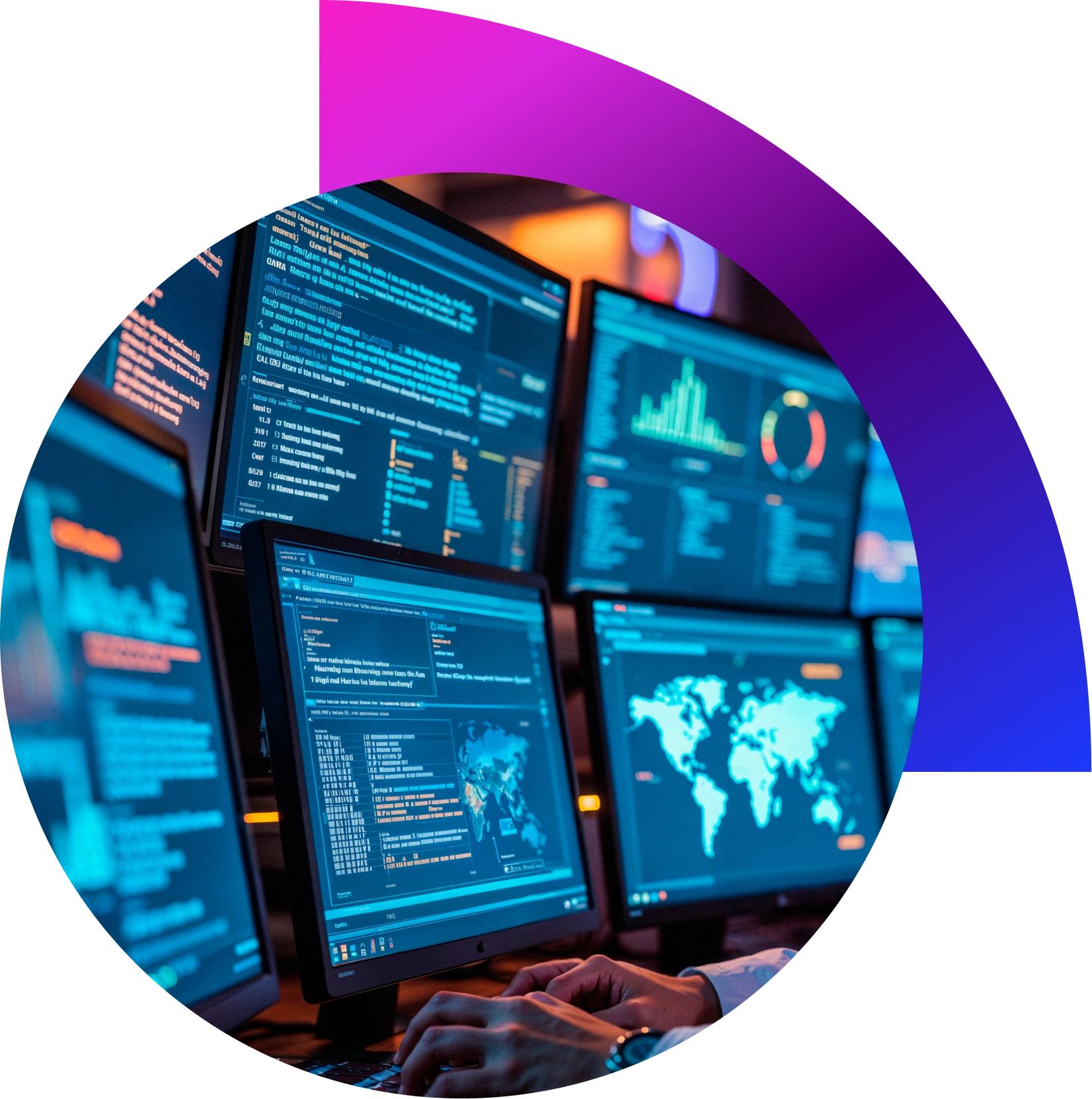 “Abstract visualization of big data servers, data flow, data pipelines, data lake architecture”