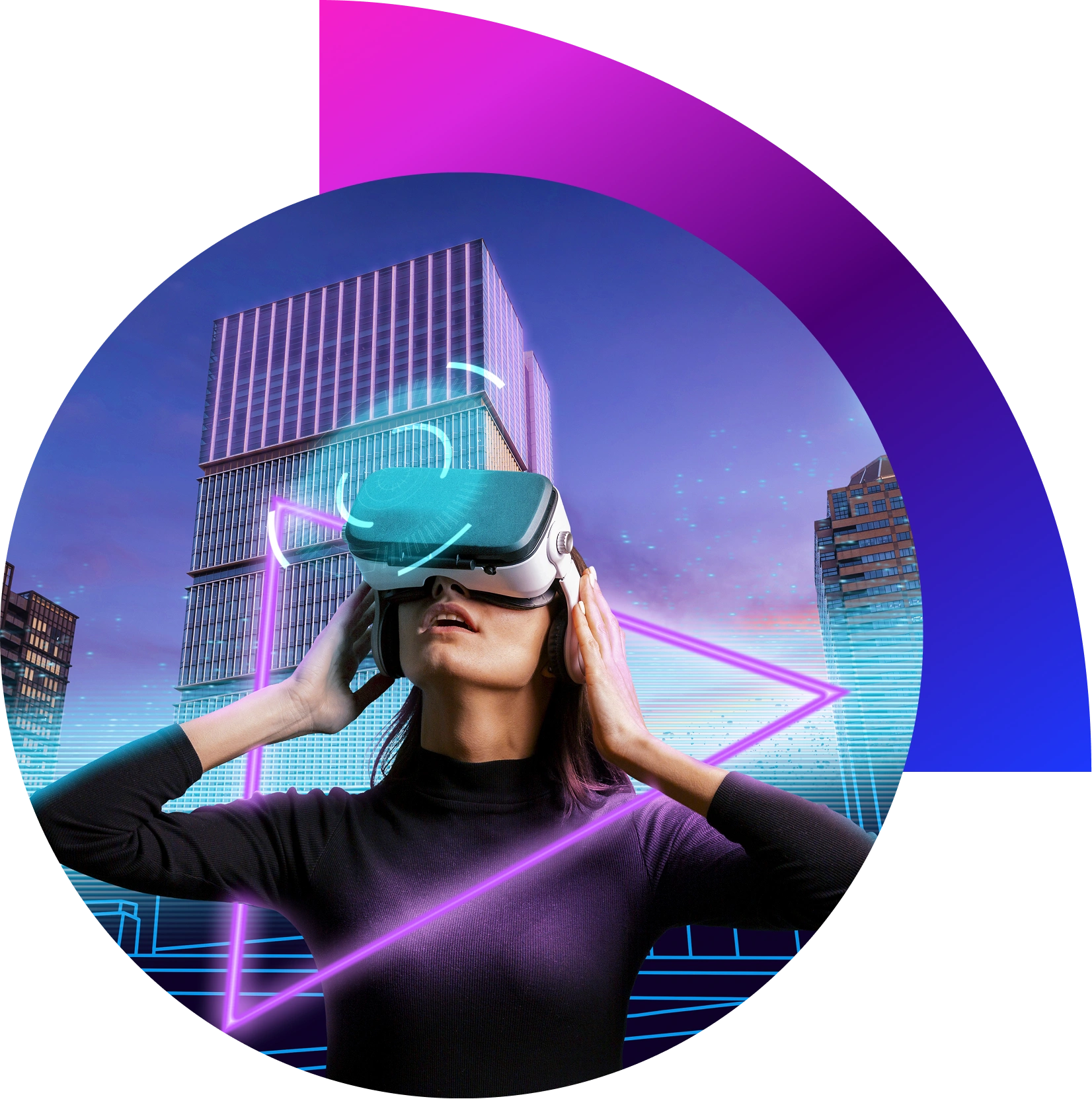 “User holding smartphone previewing furniture in their living room via AR product visualisation.”