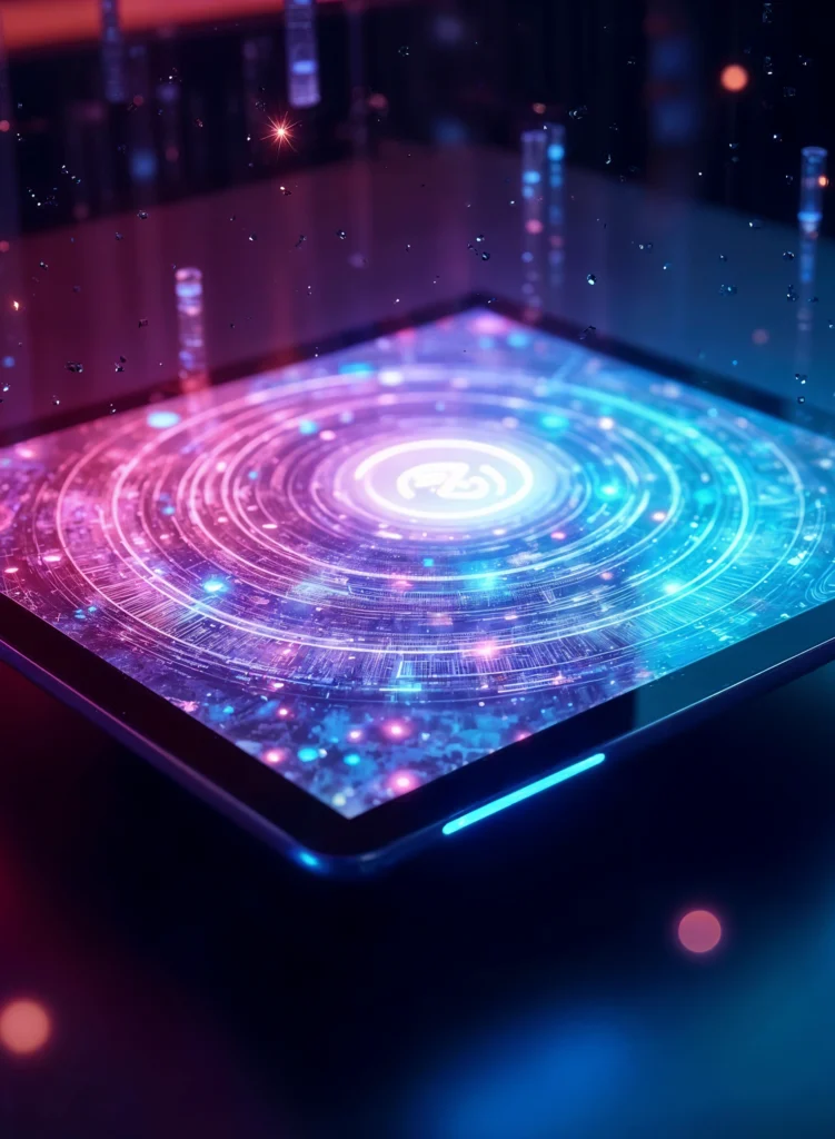 “Business team reviewing data and simulation charts quantum-enabled analytics for enterprise solutions”