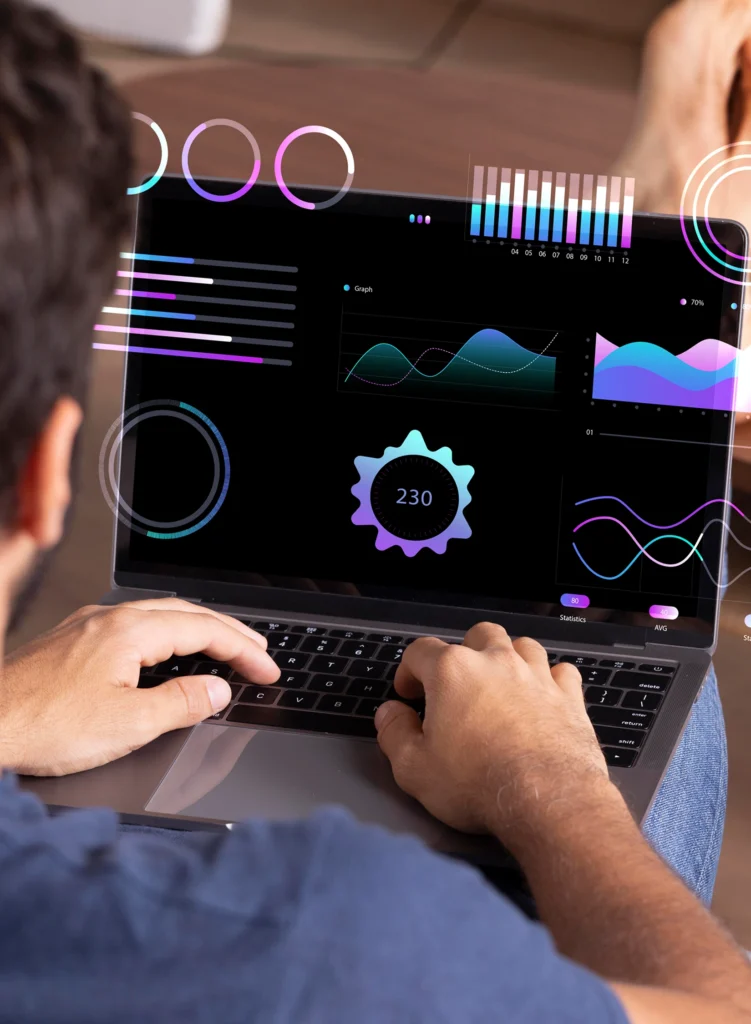 “Digital marketer optimizing website content structure for AI search and answer engine optimization (AEO).”