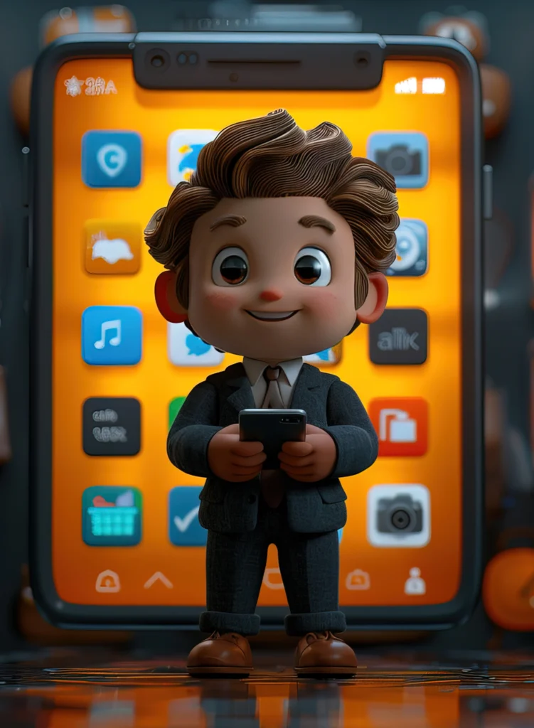 “Quality assurance engineer performing mobile app testing on multiple devices at Elewix Dubai”
