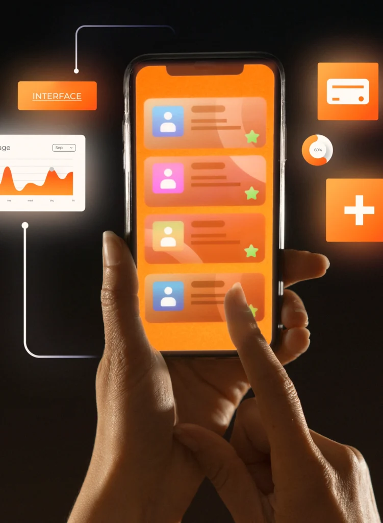 “Play Store listing showing optimized screenshots and app graphics for higher installs”