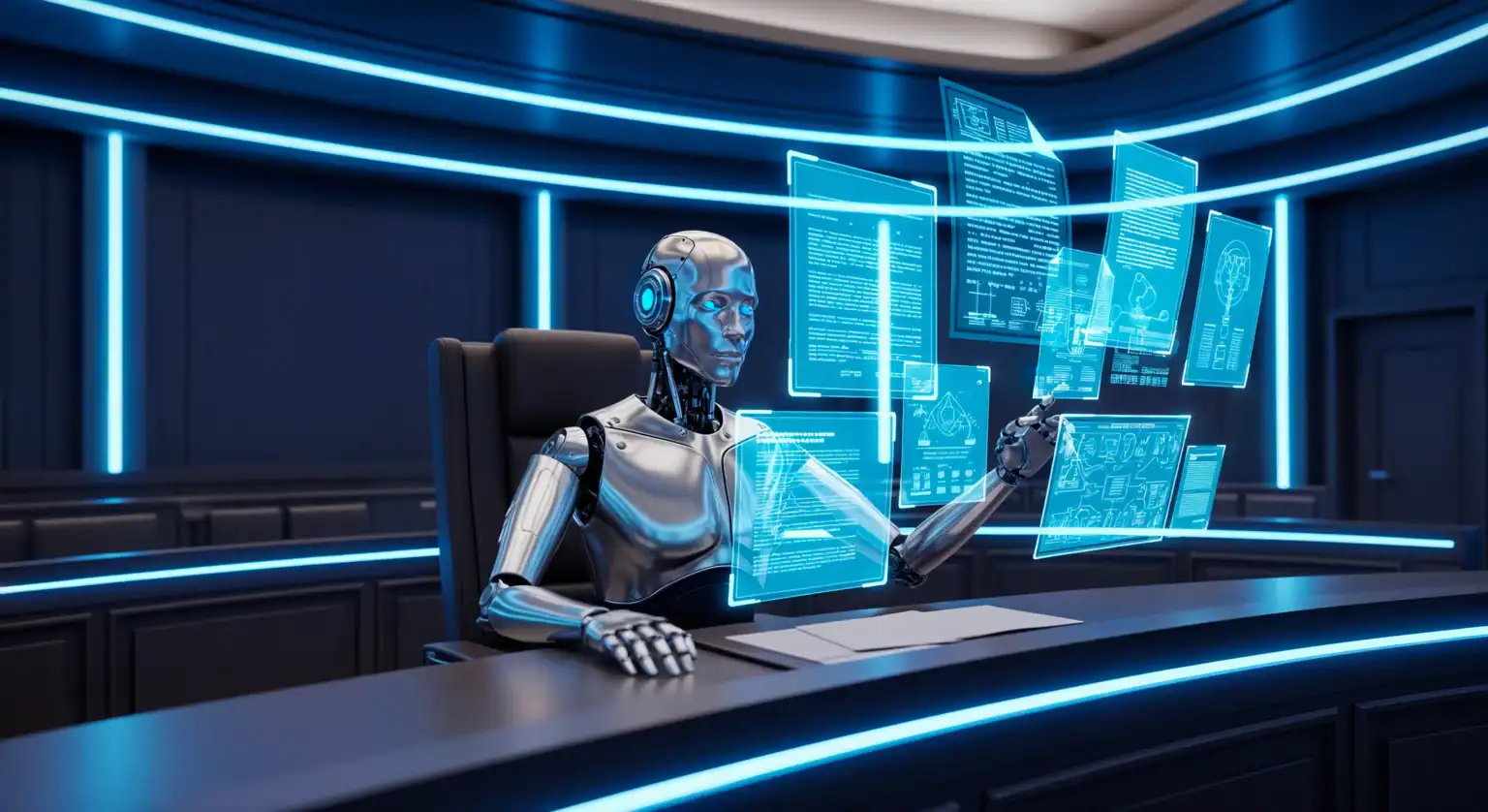 AI agents architecture showing autonomous intelligent systems managing enterprise business operations