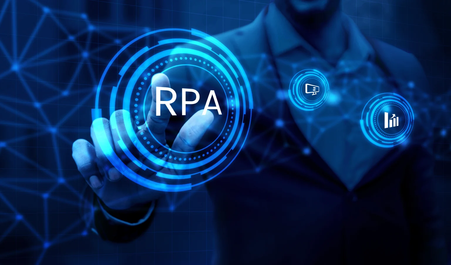 RPA vs AI automation comparison showing intelligent enterprise automation workflows