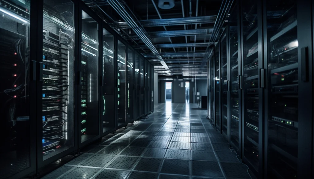 professional team performing data centre deep cleaning in UAE environment to maintain efficiency