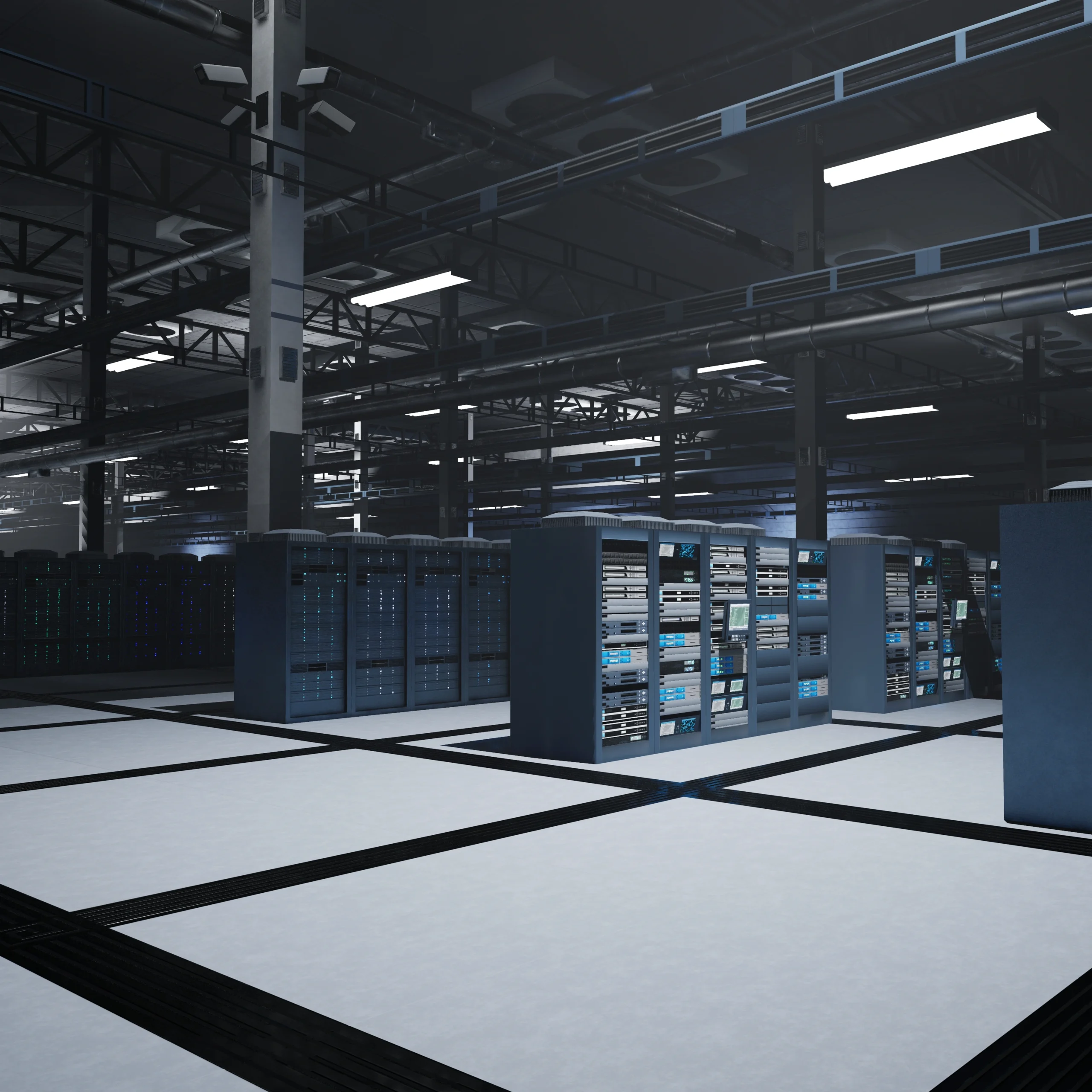 professional data centre cleaning service in UAE removing dust from server racks and cooling systems