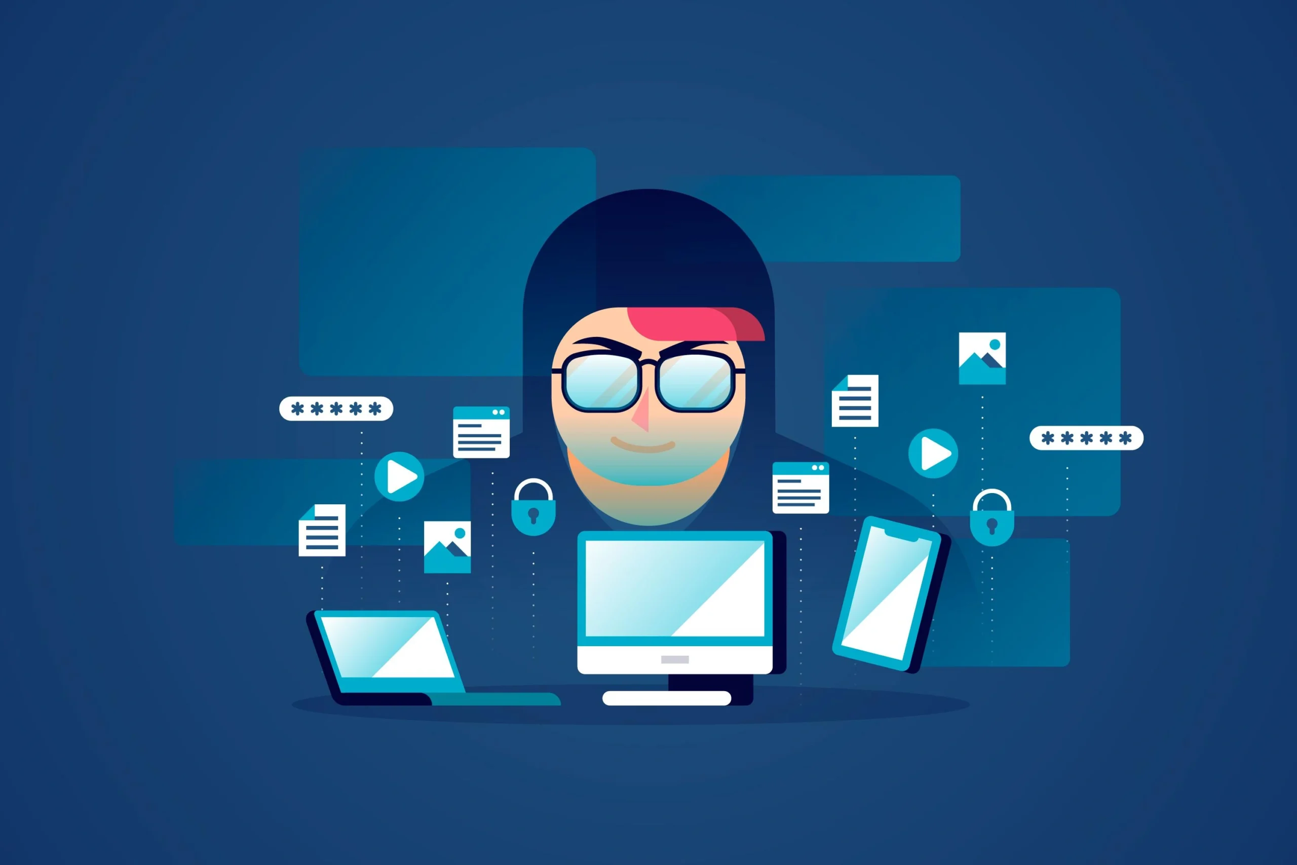 cybersecurity team analyzing phishing simulation results to improve employee training and reduce human risk