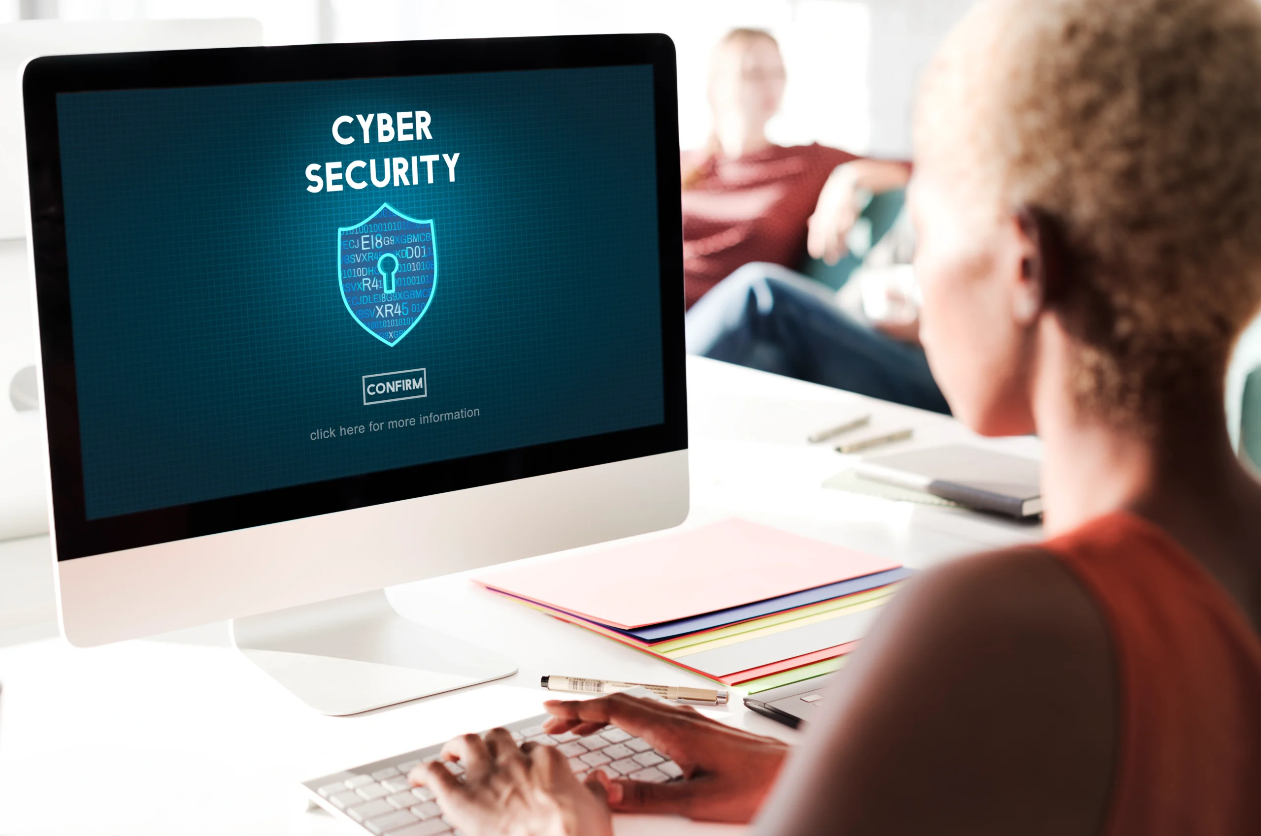 cybersecurity awareness training session helping employees identify phishing and social engineering attacks in business environment