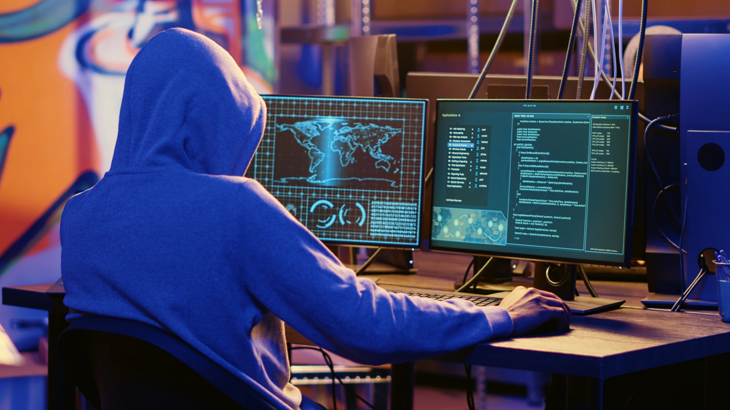 cybersecurity team preparing systems and defining scope before penetration testing for business security